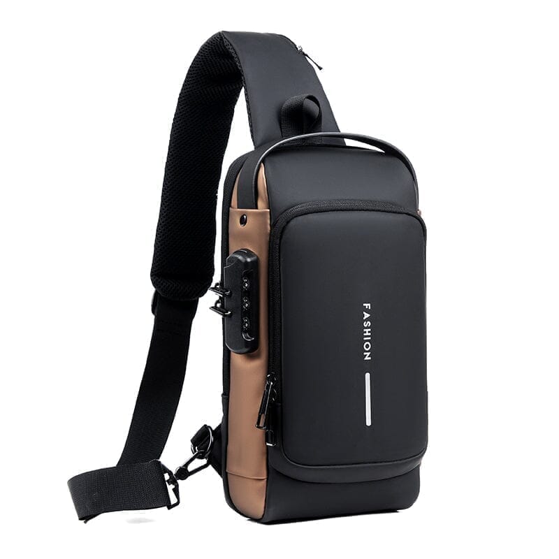 Bolsa Mochila De Ombro Anti-roubo Transversal Usb Pochete Precinho Variedades